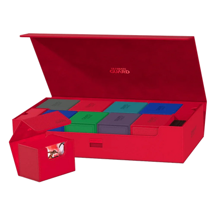 Ultimate Guard - Omnihive XenoSkin - 1000+ Card Case - Red