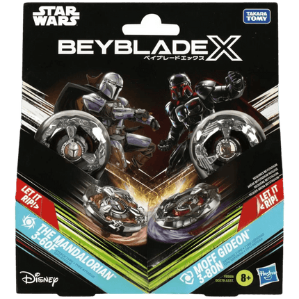 Beyblade X - Star Wars - The Mandalorian 3-60F vs Moff Gideon 3-80N