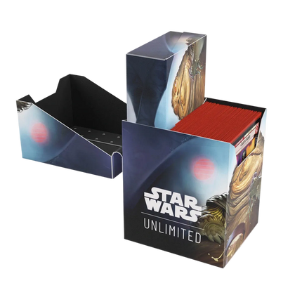 Gamegenic - Star Wars: Unlimited - Soft Crate - Leia Organa & Jabba The Hutt