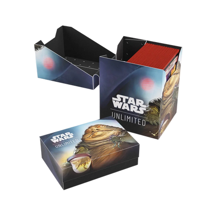 Gamegenic - Star Wars: Unlimited - Soft Crate - Leia Organa & Jabba The Hutt