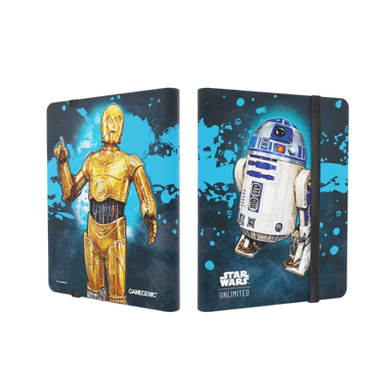 Gamegenic - Star Wars: Unlimited - 18-Pocket Album - C-3PO & R2-D2