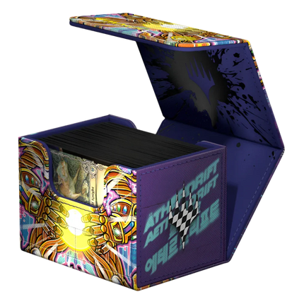 Ultimate Guard - Sidewinder XenoSkin - 100+ Deck Case - Magic: The Gathering - Aetherdrift - Solar Gearhulk