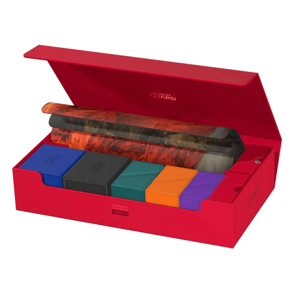 Ultimate Guard - Omnihive XenoSkin - 1000+ Card Case - Red