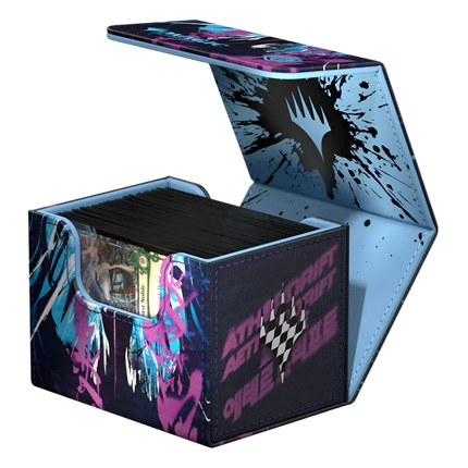 Ultimate Guard - Sidewinder XenoSkin - 100+ Deck Case - Magic: The Gathering - Aetherdrift - Oildeep Gearhulk