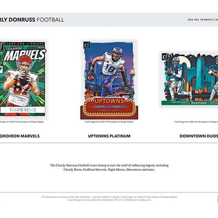 Panini - 2024 Clearly Donruss American Football (NFL) - Hobby Box