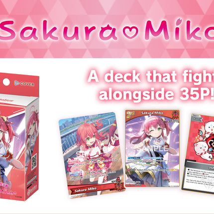 hololive Official Card Game - Live Start Deck - Sakura Miko Deck