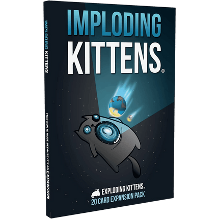 Imploding Kittens - Exploding Kittens Expansion Pack - The Card Vault