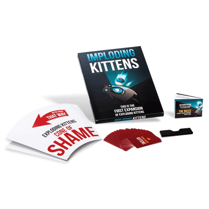 Imploding Kittens - Exploding Kittens Expansion Pack - The Card Vault