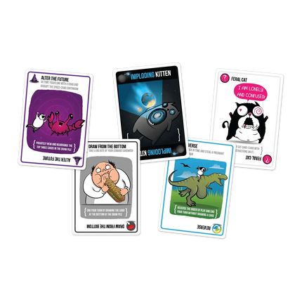 Imploding Kittens - Exploding Kittens Expansion Pack - The Card Vault