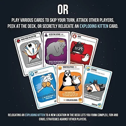 Imploding Kittens - Exploding Kittens Expansion Pack - The Card Vault