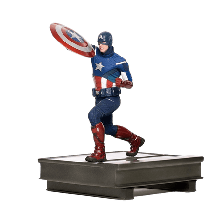 Iron Studios - Avengers: Endgame - Captain America 2012 BDS Art Scale Statue 1/10 - The Card Vault