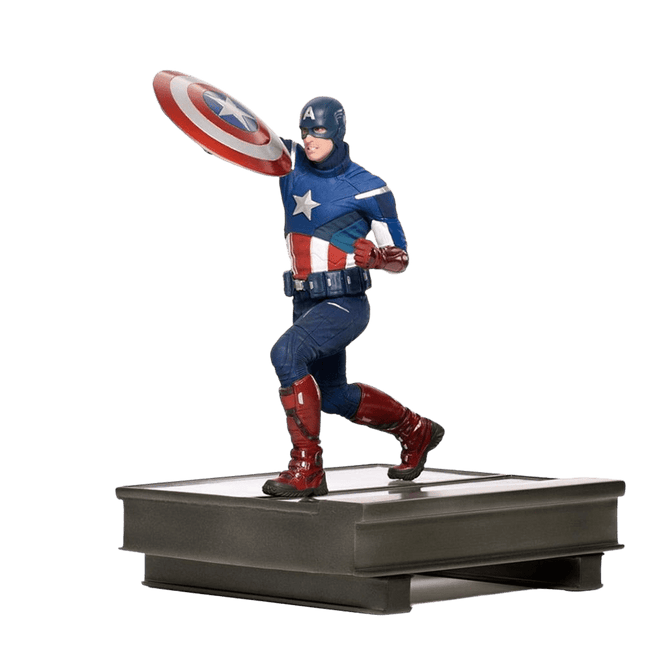 Iron Studios - Avengers: Endgame - Captain America 2012 BDS Art Scale Statue 1/10 - The Card Vault