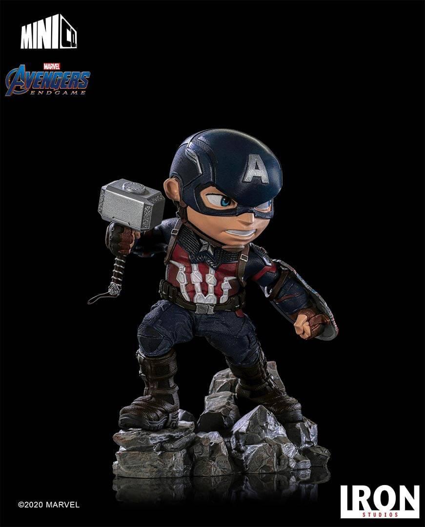 Iron Studios - Avengers: Endgame - Captain America MiniCo Figure - The Card Vault