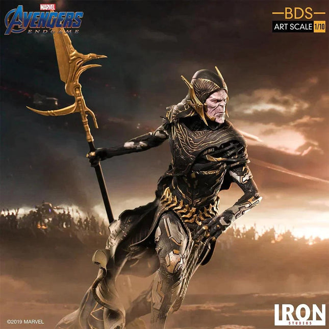 Iron Studios - Avengers: Endgame - Corvus Glaive BDS Art Scale Statue 1/10 - The Card Vault