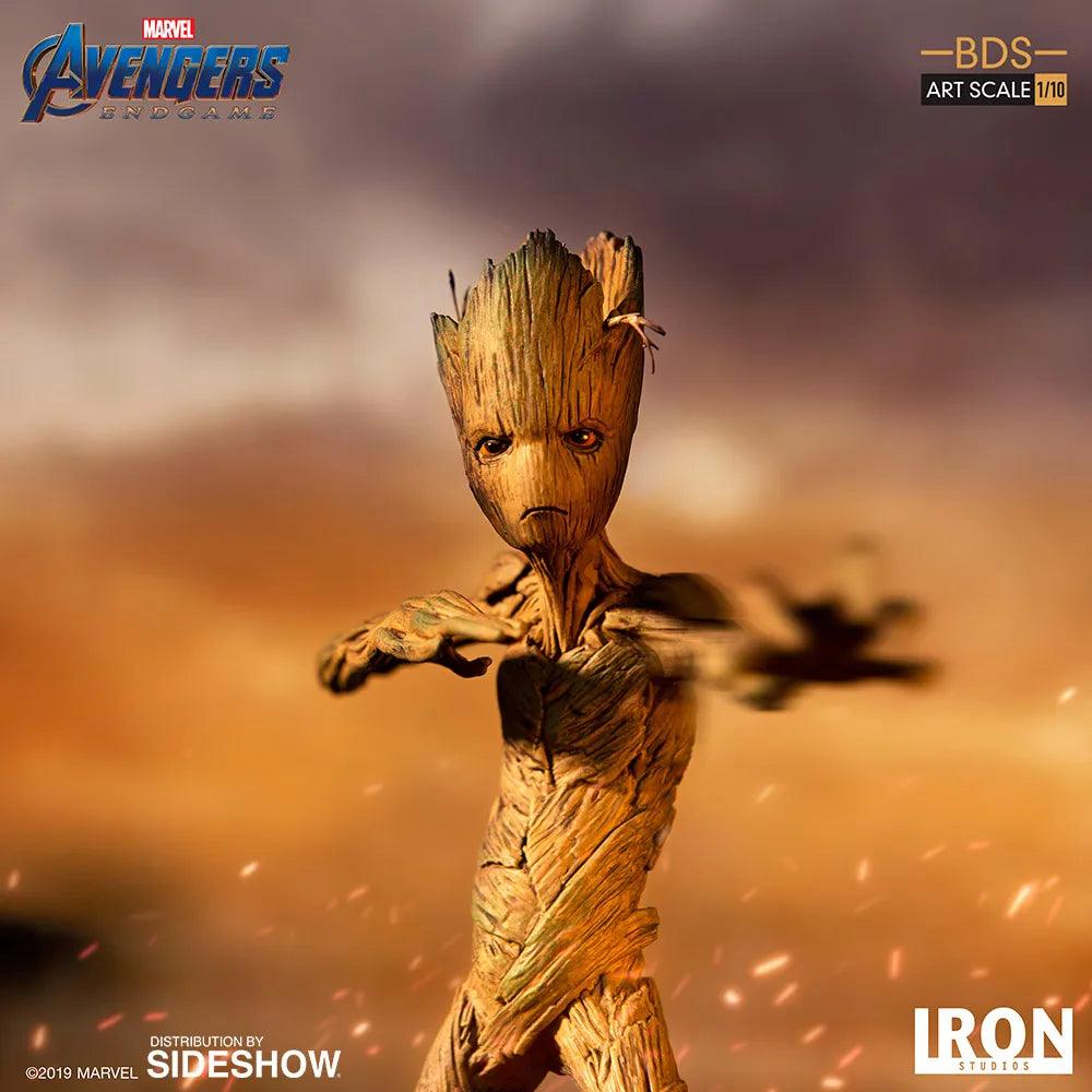 Iron Studios - Avengers: Endgame - Groot BDS Art Scale Statue 1/10 - The Card Vault