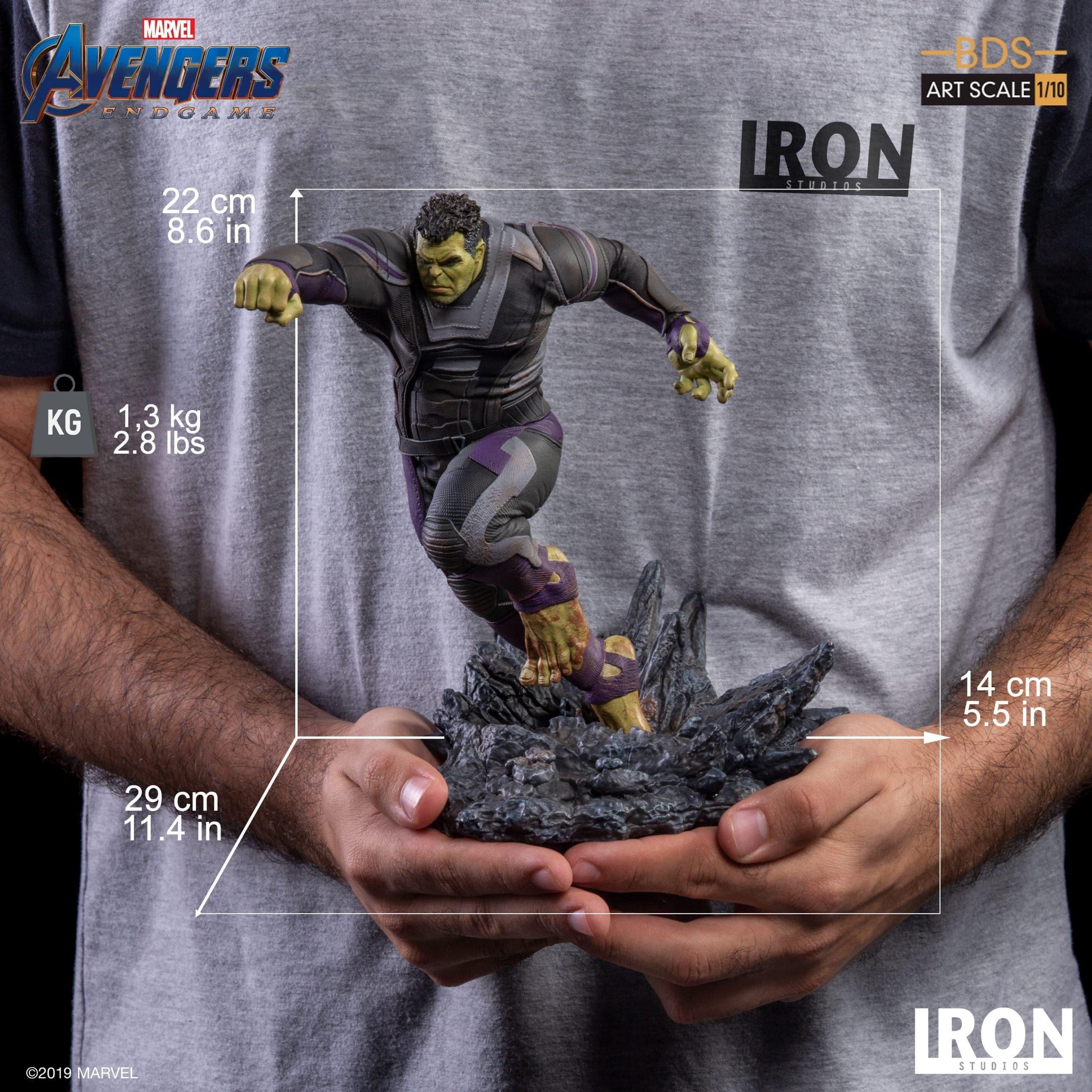Iron Studios - Avengers: Endgame - Hulk BDS Art Scale Statue 1/10 - The Card Vault