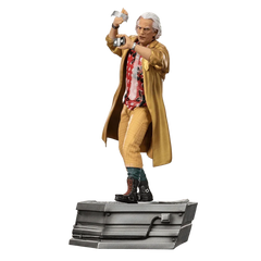 Iron Studios - Back To The Future II - Doc Brown Art Scale Statue 1/10 - The Card Vault
