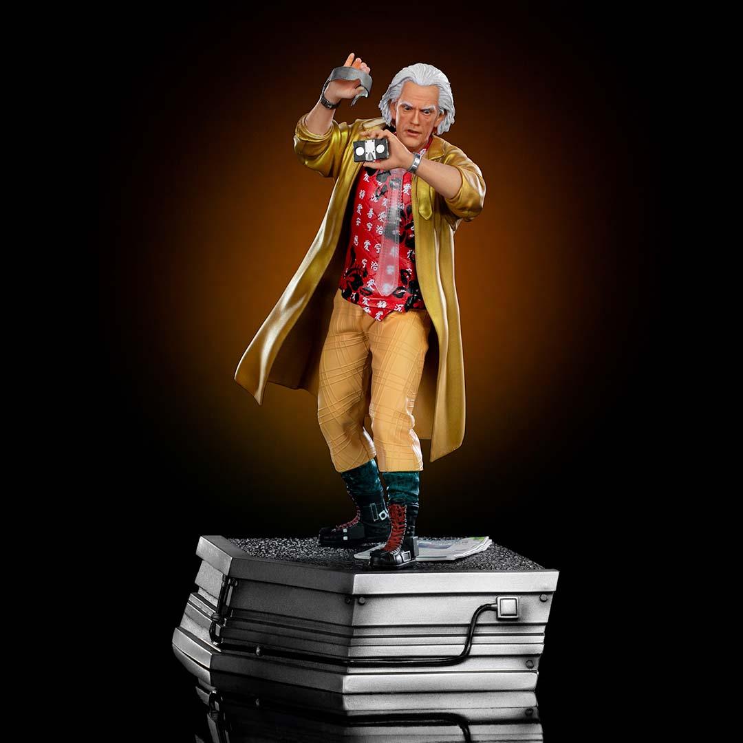 Iron Studios - Back To The Future II - Doc Brown Art Scale Statue 1/10 - The Card Vault