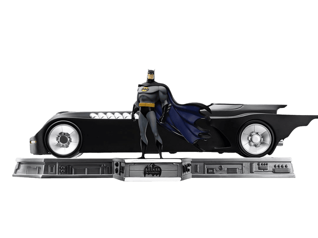 Iron Studios - Batman Animated Series - Batman & Batmobile BDS Art Scale Statue 1/10 - The Card Vault