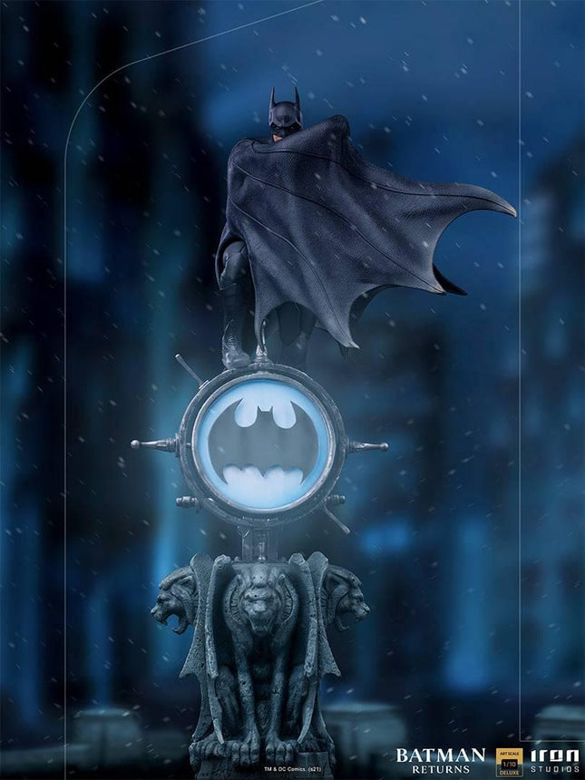 Iron Studios - Batman Returns - Batman Deluxe BDS Art Scale Statue 1/10 - The Card Vault