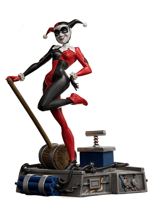 Iron Studios - Batman: The Animated Series - Harley Quinn BDS Art Scale Statue 1/10 - The Card Vault