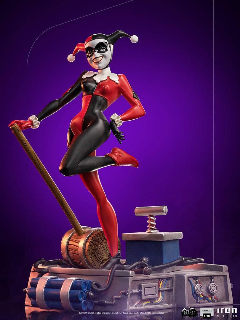Iron Studios - Batman: The Animated Series - Harley Quinn BDS Art Scale Statue 1/10 - The Card Vault