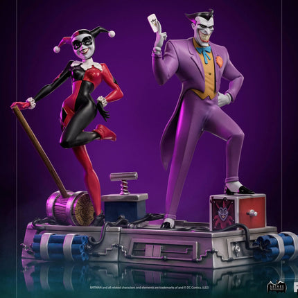 Iron Studios - Batman: The Animated Series - Joker BDS Art Scale Statue 1/10 - The Card Vault