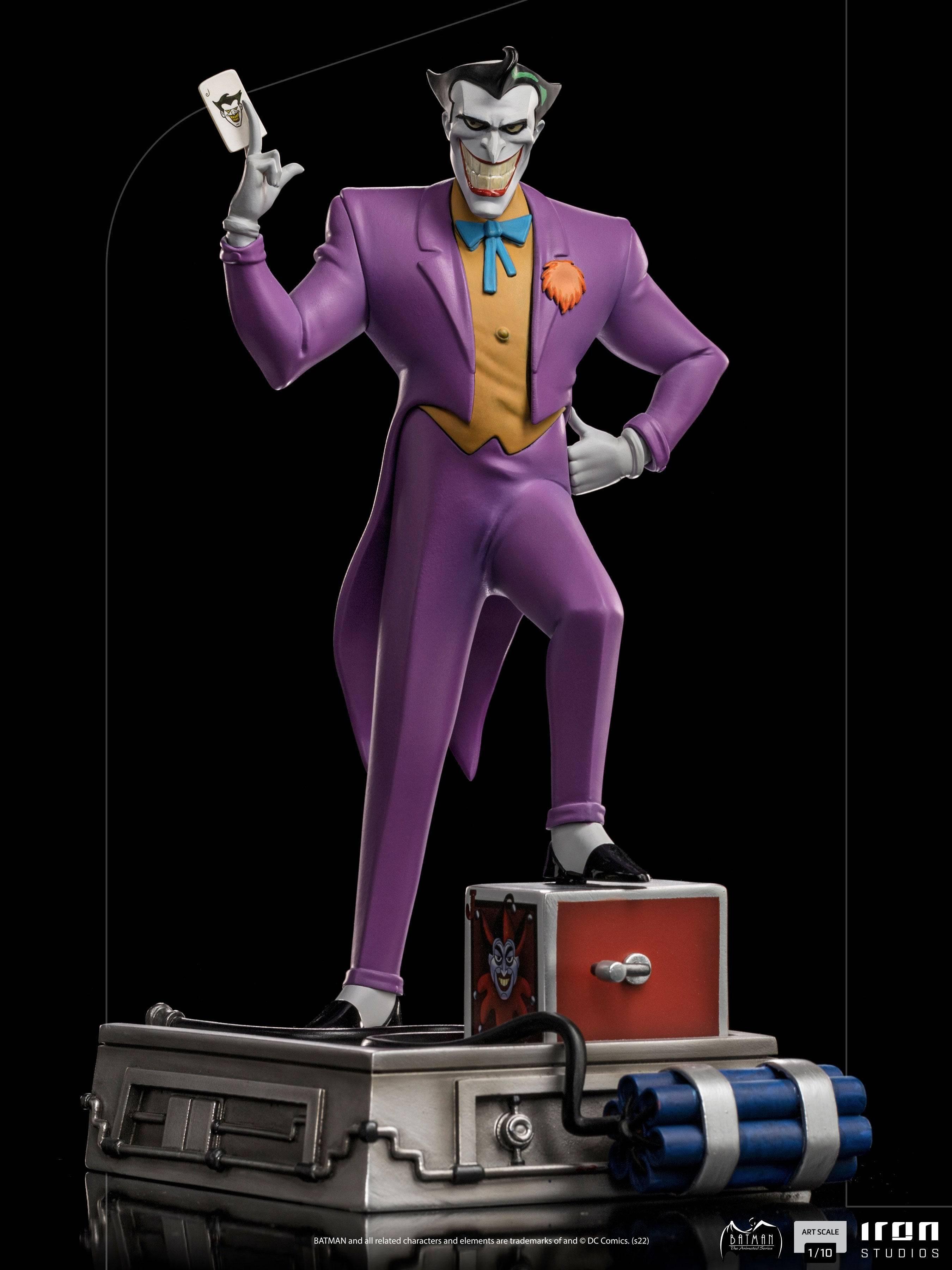 Iron Studios - Batman: The Animated Series - Joker BDS Art Scale Statue 1/10 - The Card Vault