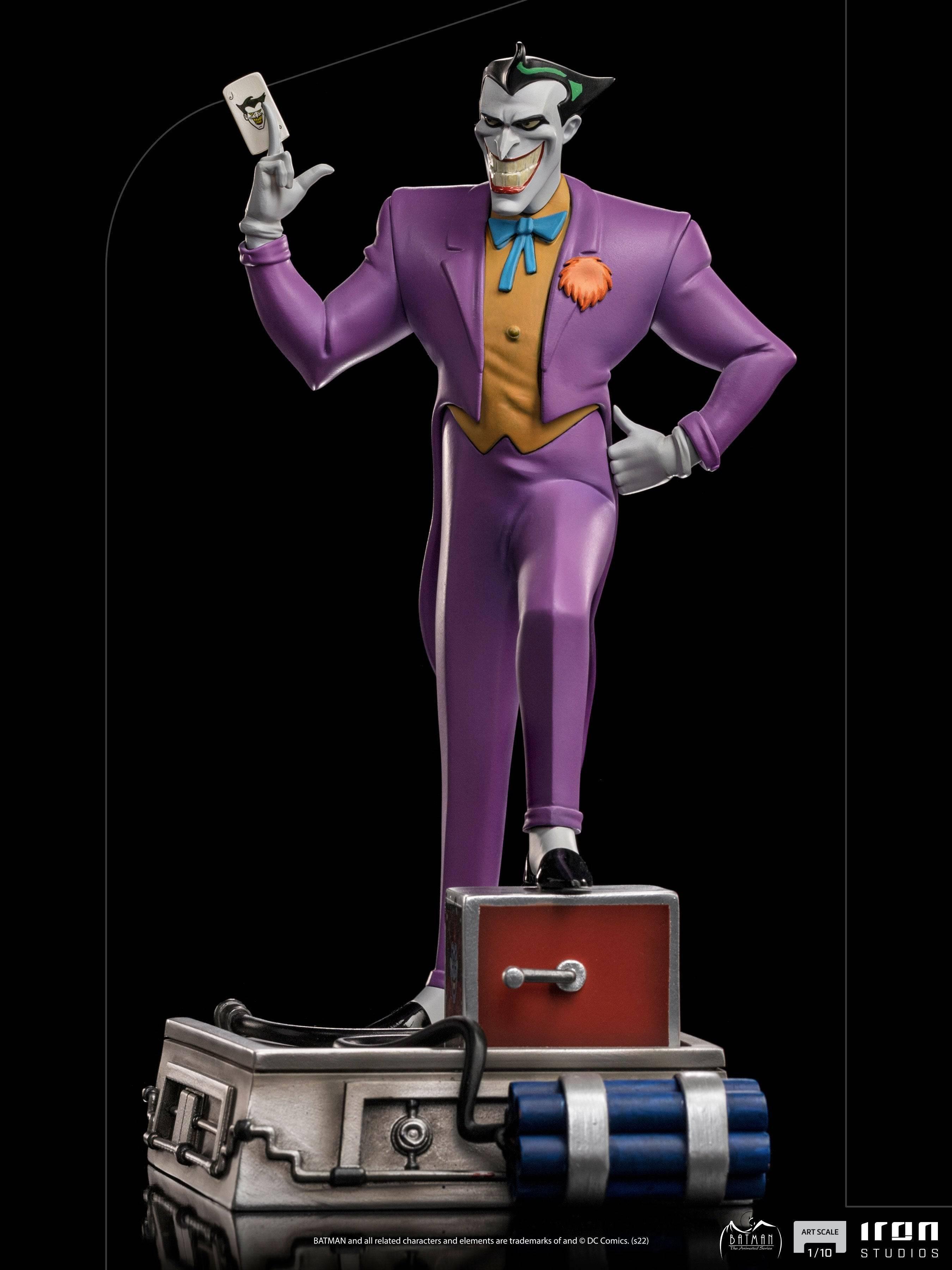 Iron Studios - Batman: The Animated Series - Joker BDS Art Scale Statue 1/10 - The Card Vault