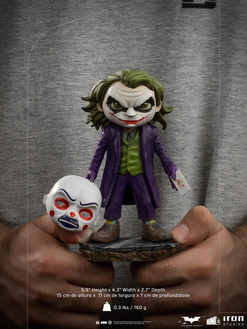 Iron Studios - Batman: The Dark Knight - The Joker MiniCo Figure - The Card Vault