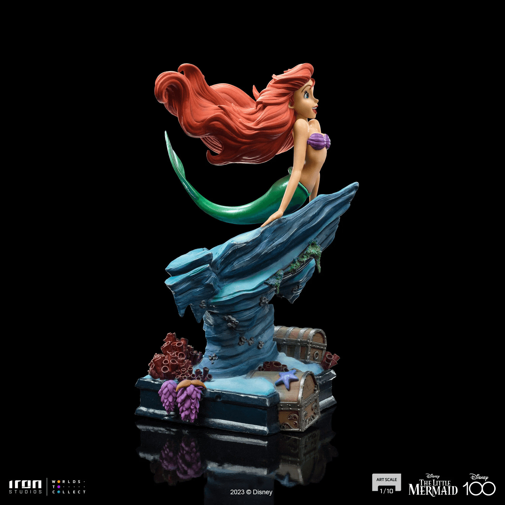 Iron Studios - Disney 100th - Little Mermaid - Art Scale Statue 1/10 - The Card Vault