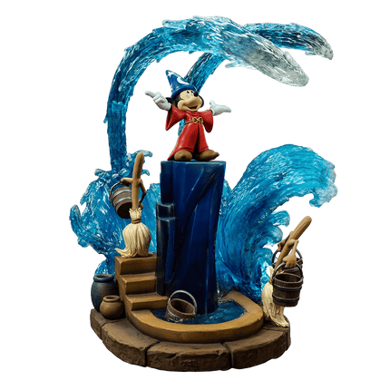 Iron Studios - Disney Classic - Mickey (Fantasia) - Deluxe Art Scale Statue 1/10 - The Card Vault