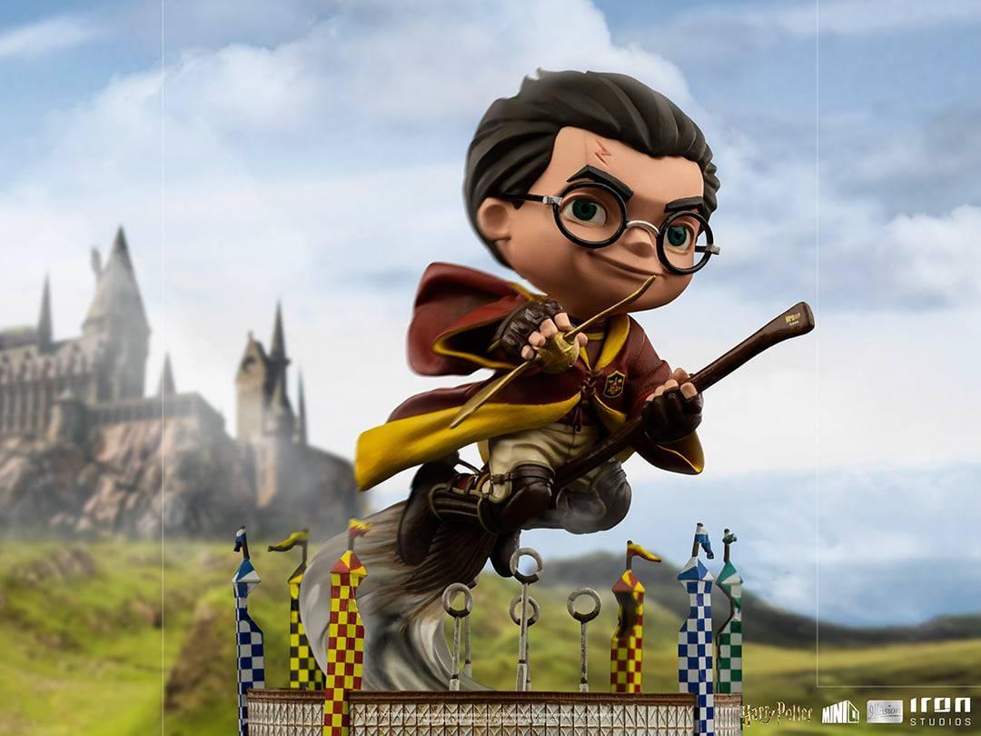 Iron Studios - Harry Potter - Harry Potter at the Quidditch Match MiniCo Figure - The Card Vault
