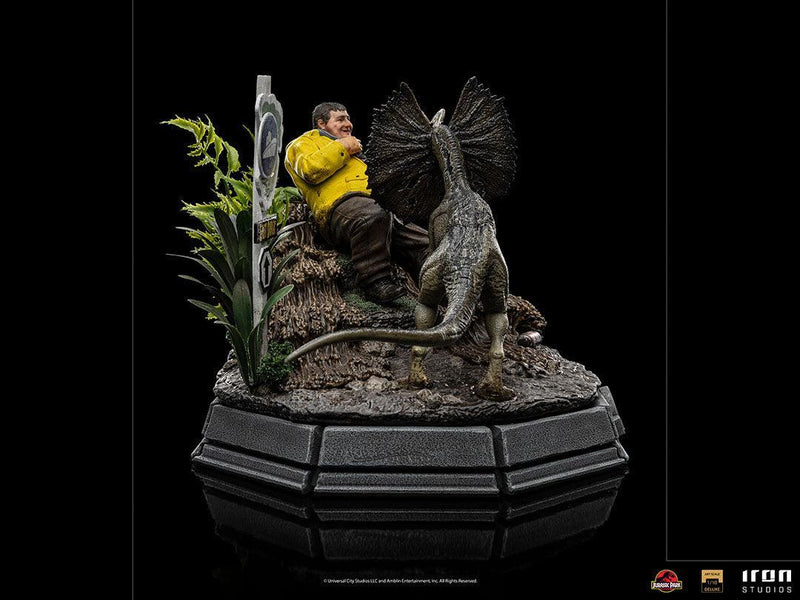 Iron Studios - Jurassic Park - Dennis Nedry BDS Art Scale Statue 1/10 - The Card Vault