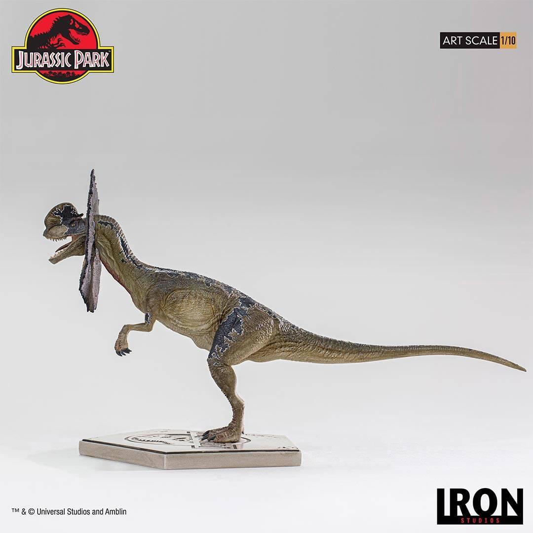 Iron Studios - Jurassic Park - Dilophosaurus BDS Art Scale Statue 1/10 - The Card Vault
