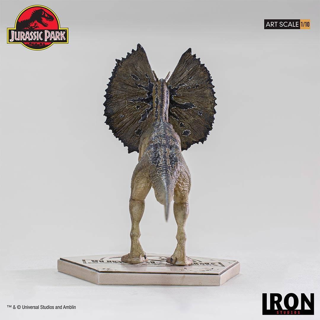Iron Studios - Jurassic Park - Dilophosaurus BDS Art Scale Statue 1/10 - The Card Vault