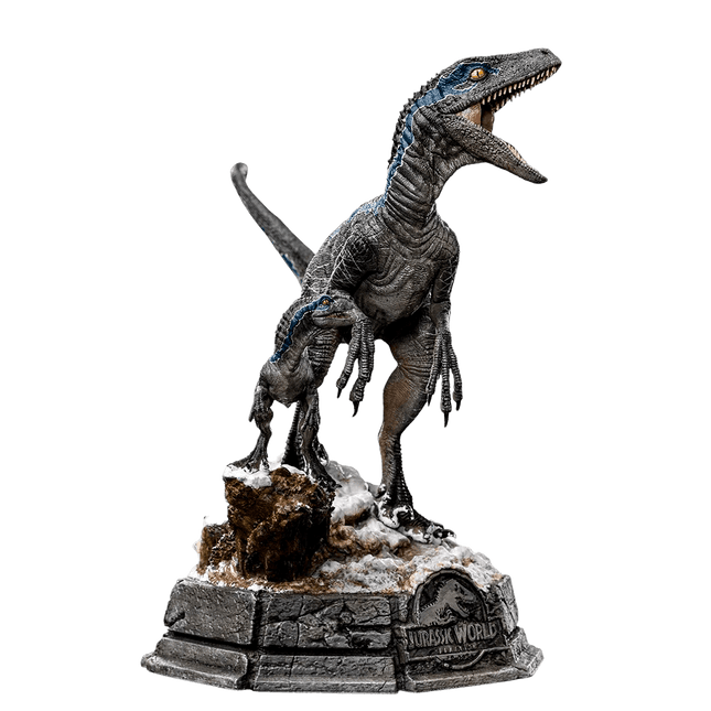 Iron Studios - Jurassic Park: Dominion - Blue and Beta Deluxe BDS Art Scale Statue 1/10 - The Card Vault