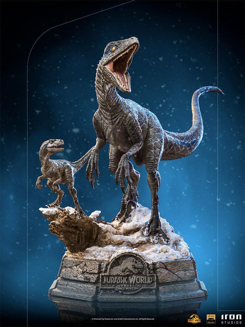 Iron Studios - Jurassic Park: Dominion - Blue and Beta Deluxe BDS Art Scale Statue 1/10 - The Card Vault