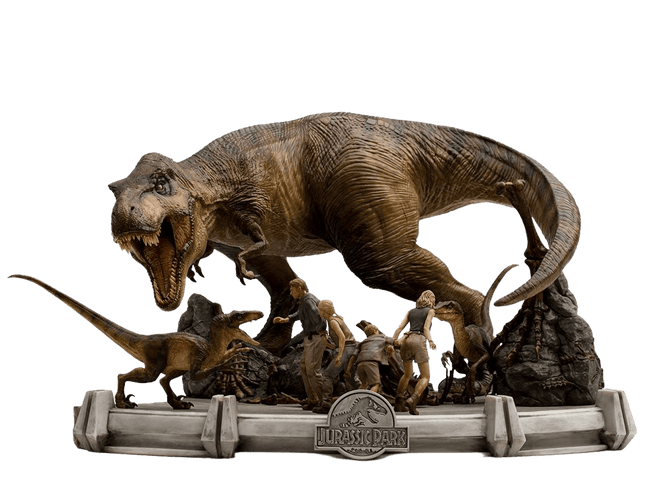 Iron Studios - Jurassic Park: The Final Scene - Demi Scale Statue 1/20 - The Card Vault