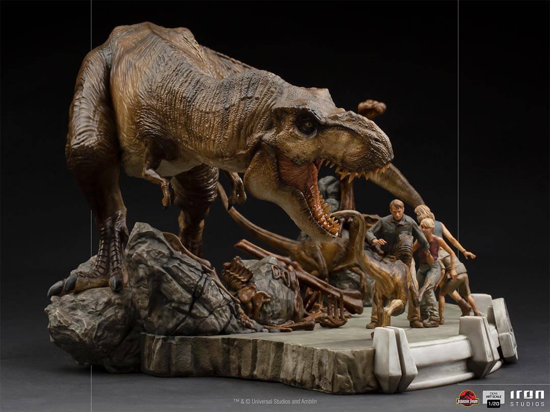 Iron Studios - Jurassic Park: The Final Scene - Demi Scale Statue 1/20 - The Card Vault
