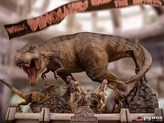 Iron Studios - Jurassic Park: The Final Scene - Demi Scale Statue 1/20 - The Card Vault