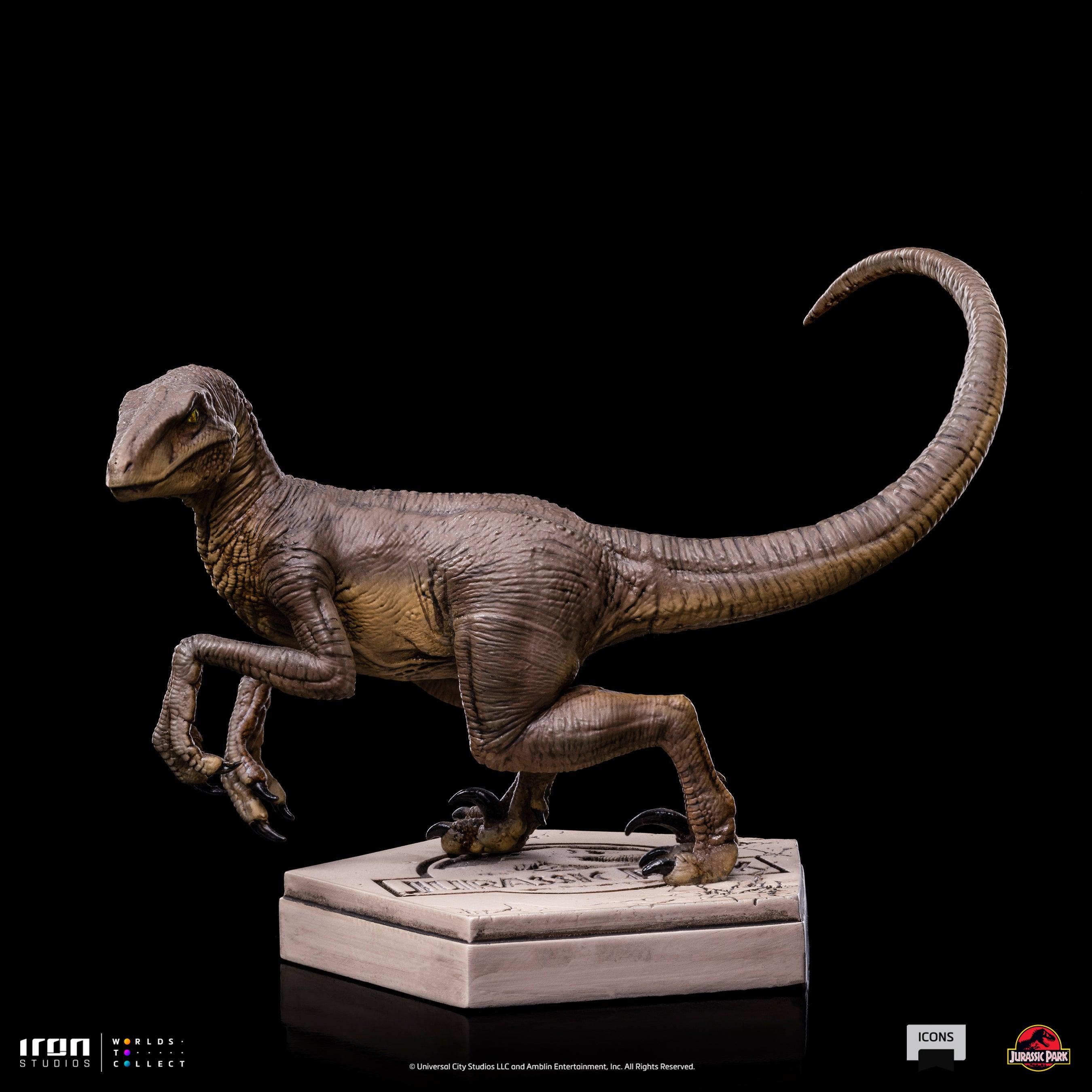 Iron Studios - Jurassic Park - Velociraptor C Icons Statue - The Card Vault