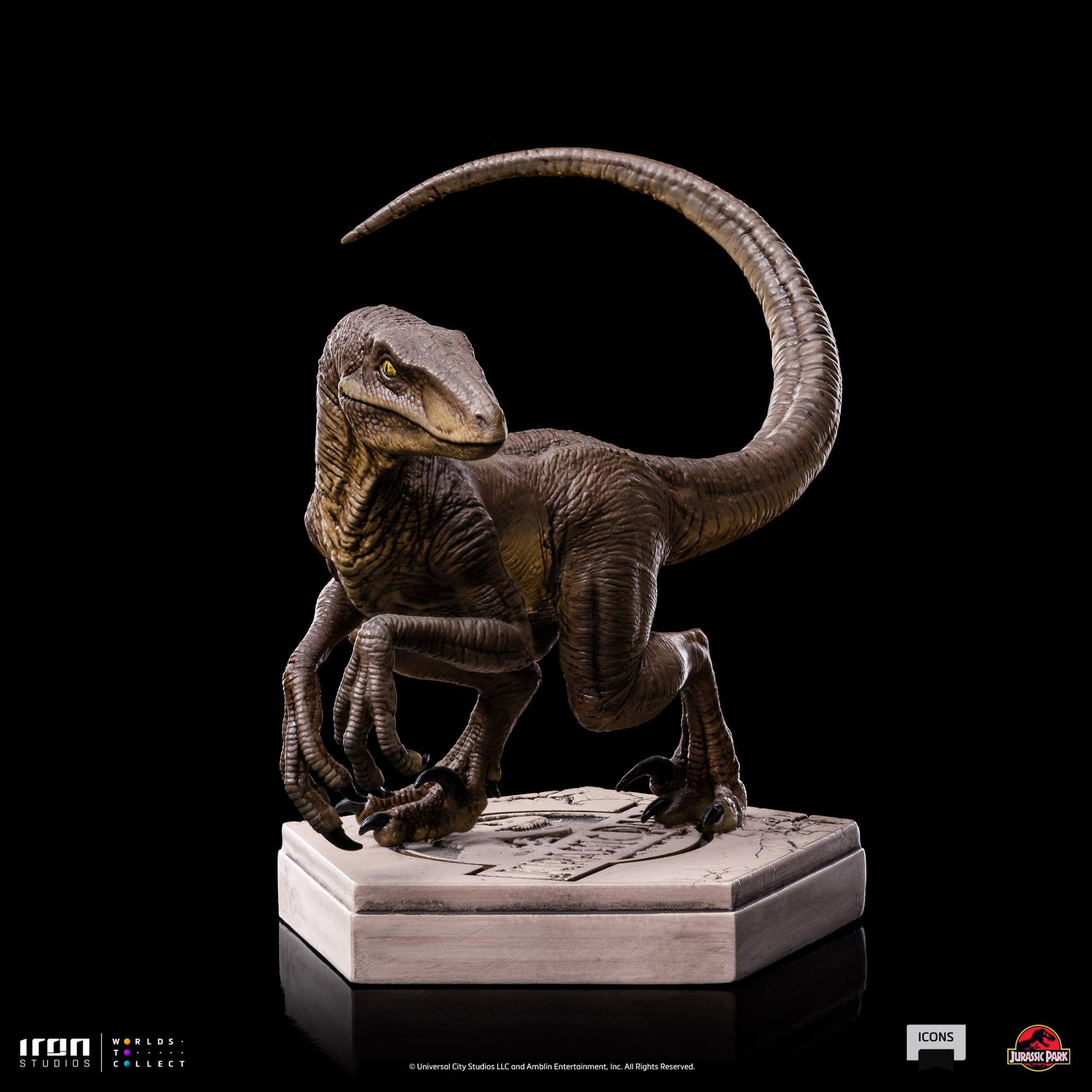 Iron Studios - Jurassic Park - Velociraptor C Icons Statue - The Card Vault