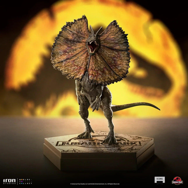 Iron Studios - Jurassic World - Dilophosaurus Icons Statue - The Card Vault