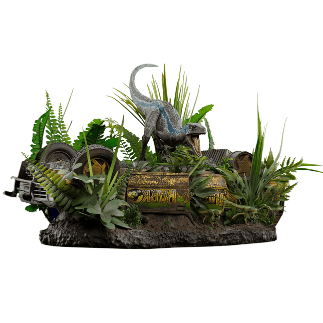 Iron Studios - Jurassic World: Fallen Kingdom - Blue Deluxe BDS Art Scale Statue 1/10 - The Card Vault