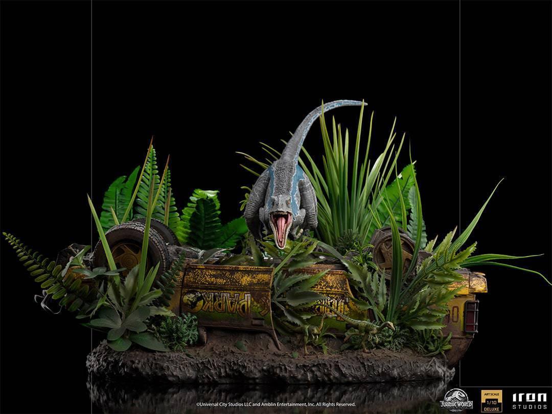 Iron Studios - Jurassic World: Fallen Kingdom - Blue Deluxe BDS Art Scale Statue 1/10 - The Card Vault