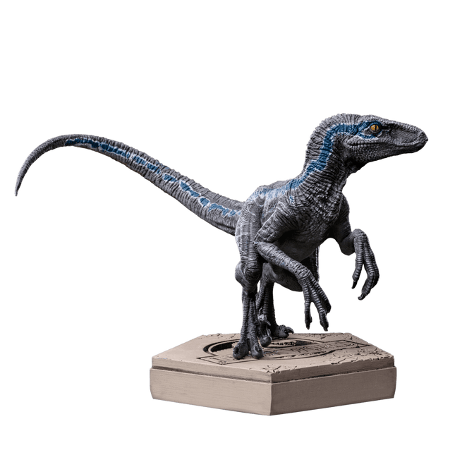 Iron Studios - Jurassic World - Velociraptor B Blue Icons Statue - The Card Vault