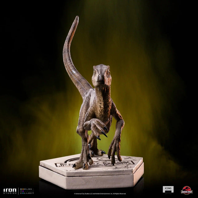 Iron Studios - Jurassic World - Velociraptor B Icons Statue - The Card Vault