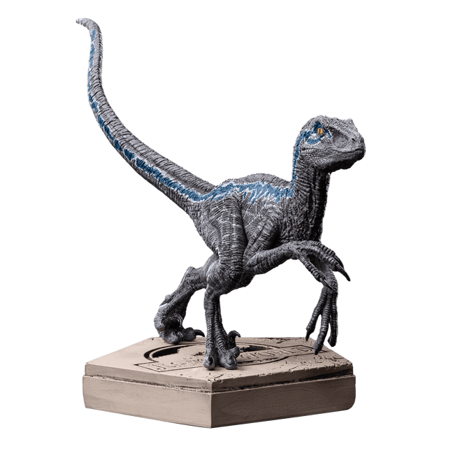 Iron Studios - Jurassic World - Velociraptor Blue Icons Statue - The Card Vault