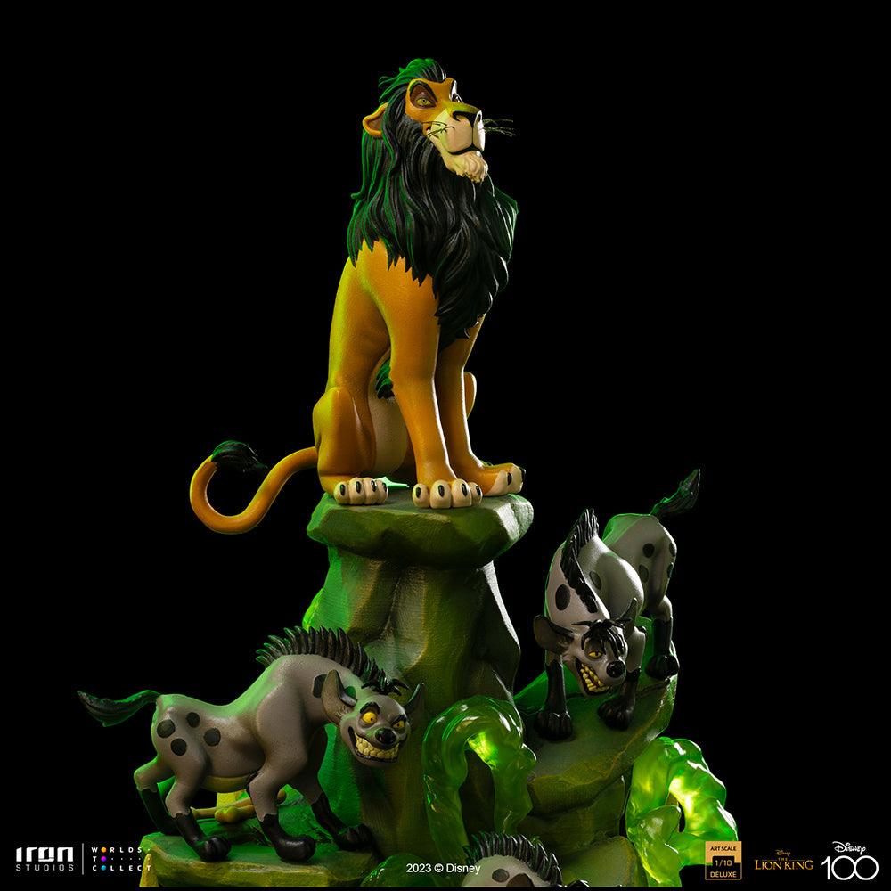 Iron Studios - Lion King - Scar - Deluxe Art Scale Statue 1/10 - The Card Vault